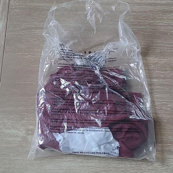 Savage X Women's C Peak Performance High-Waist Mesh Legging red cocoa 2X nwt - Picture 9 of 9